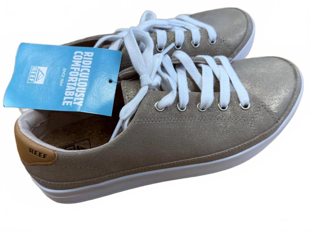 NEW REEF women's cushion sunset sneaker in golden hour